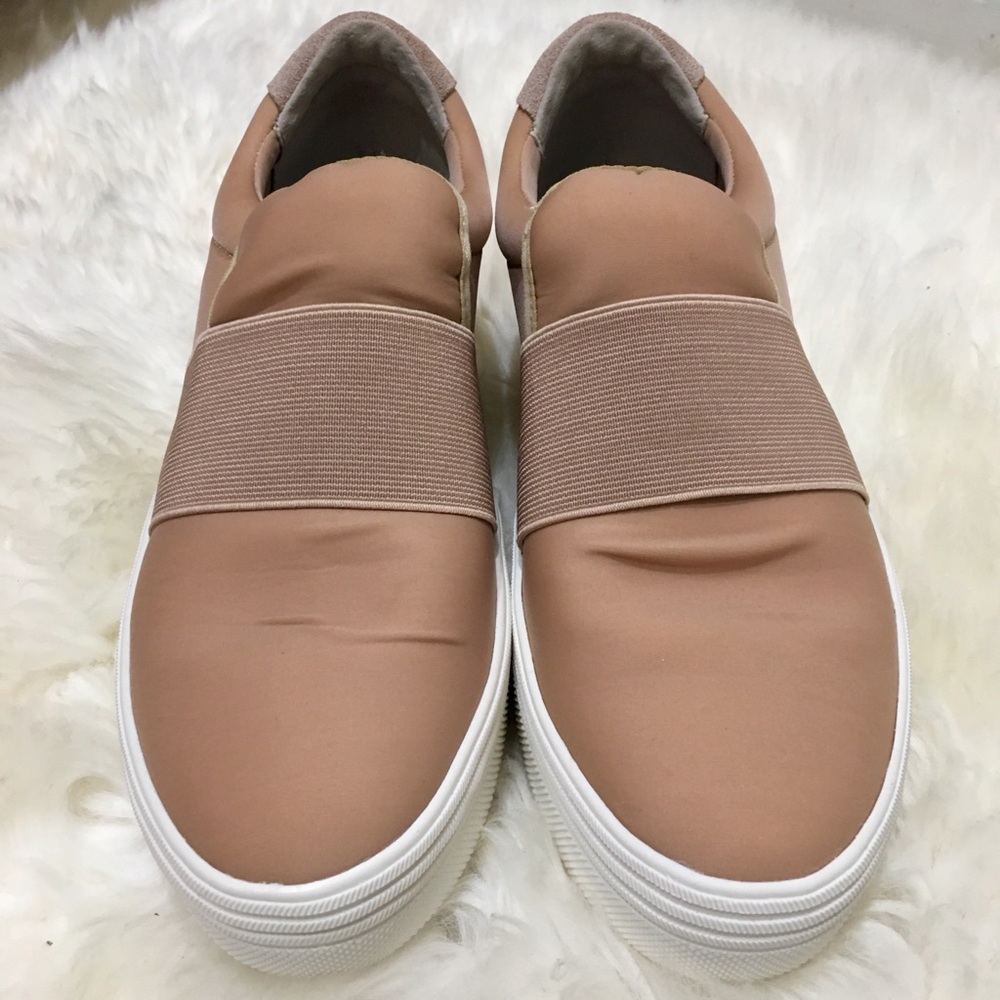 SOLD Dolce Vita Blush Neoprene Sneakers Size 6.5 - Picture 2 of 6